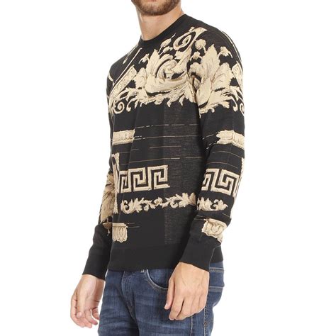 pull versace homme|versace vintage sweaters.